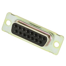 1 pcs : 205163-1 - CONN D-SUB HOUSING RCPT 15POS