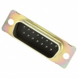 1 pcs : 1757819-2 - CONN D-SUB HOUSING PLUG 15POS