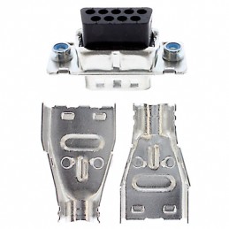 1 pcs : 5748526-1 - CONN D-SUB HOUSING PLUG 9POS