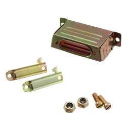 1 pcs : DB24659 - CONN BACKSHELL 25POS 180DEG SHLD