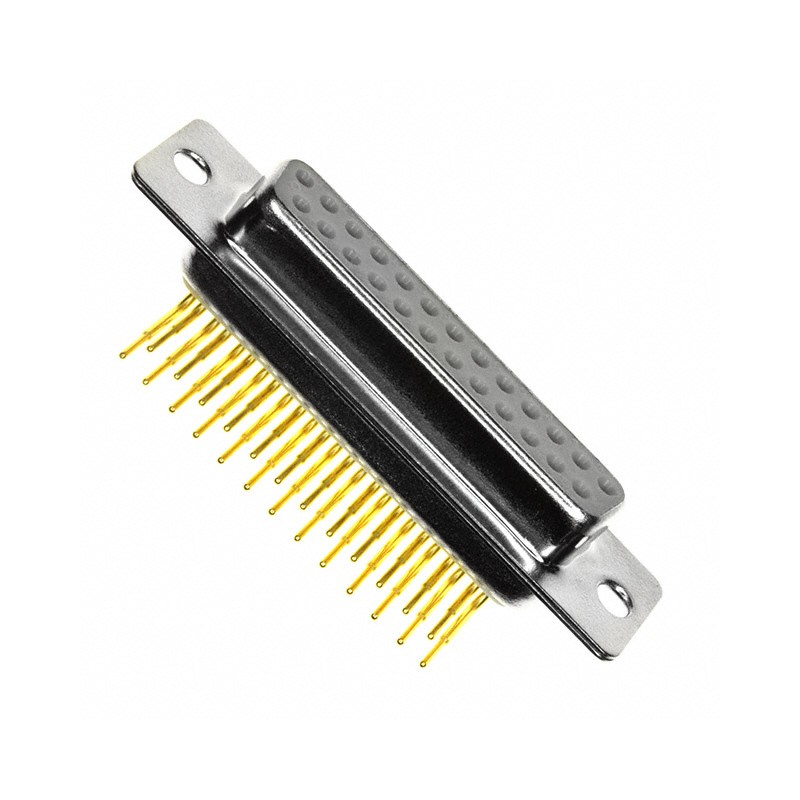 1 pcs : 173-E25-213R001 - CONN D-SUB RCPT 25POS R/A SLDR