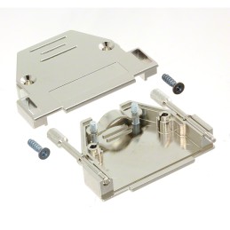 1 pcs : 260725 - CONN BACKSHELL 25POS 180DEG SHLD