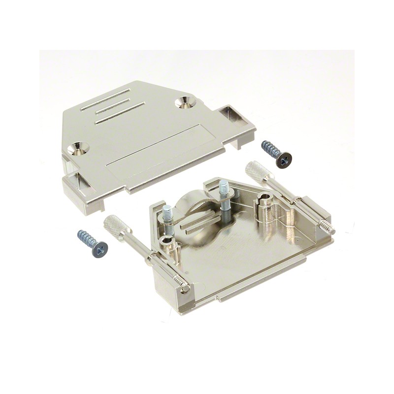 1 pcs : 260725 - CONN BACKSHELL 25POS 180DEG SHLD