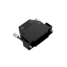 1 pcs : 260725 - CONN BACKSHELL 25POS 180DEG SHLD