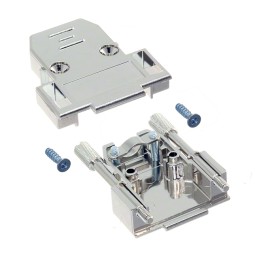 1 pcs : 260709 - CONN BACKSHELL 9POS 180DEG SHLD