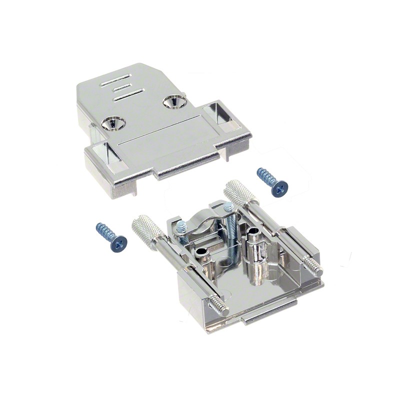 1 pcs : 260709 - CONN BACKSHELL 9POS 180DEG SHLD