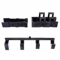 1 pcs : 745547-1 - CONN CABLE CLAMP COVER STR DB9