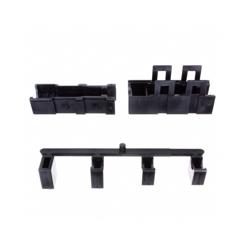 1 pcs : 745547-1 - CONN CABLE CLAMP COVER STR DB9