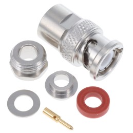 1 pcs : R141009000 - BNC / STRAIGHT PLUG CLAMP TYPE C