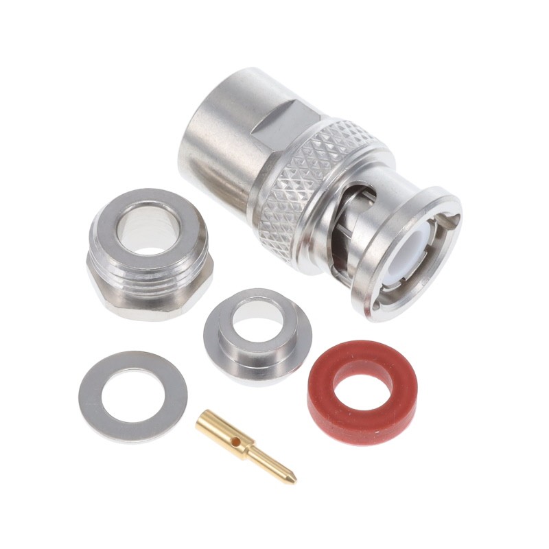 1 pcs : R141009000 - BNC / STRAIGHT PLUG CLAMP TYPE C