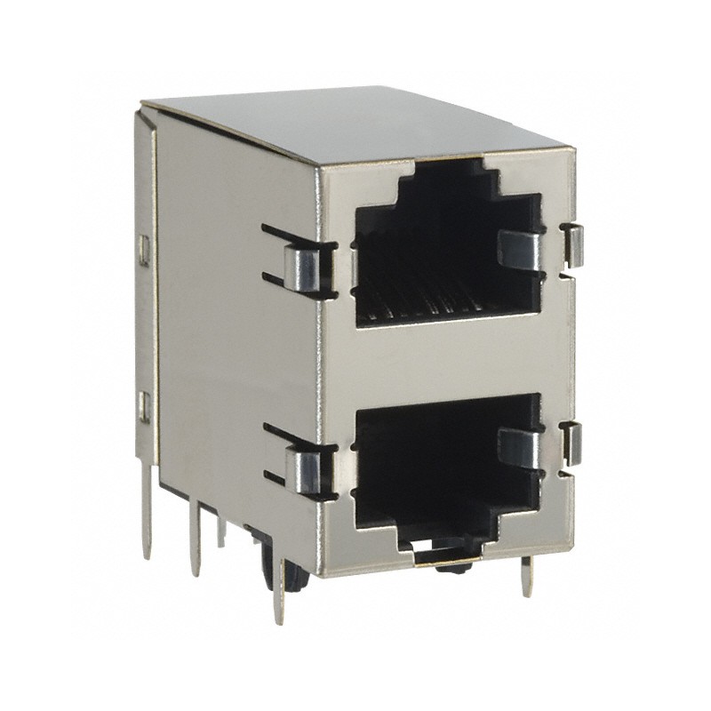 1 pcs : 5569381-1 - CONN MOD JACK 8P8C R/A SHIELDED