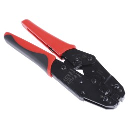 1 pcs - RS PRO Hand Ratcheting Crimp Tool for Flag Shoe Flat Connectors, 0,75 - 2,5mm² Wire