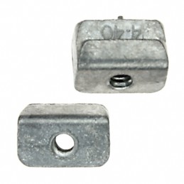 1 pcs : 747717-2 - CONN LATCH BLOCK REAR DB9-37 2PC