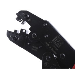 1 pcs - RS PRO Hand Ratcheting Crimp Tool for Flag Shoe Flat Connectors, 0,75 - 2,5mm² Wire