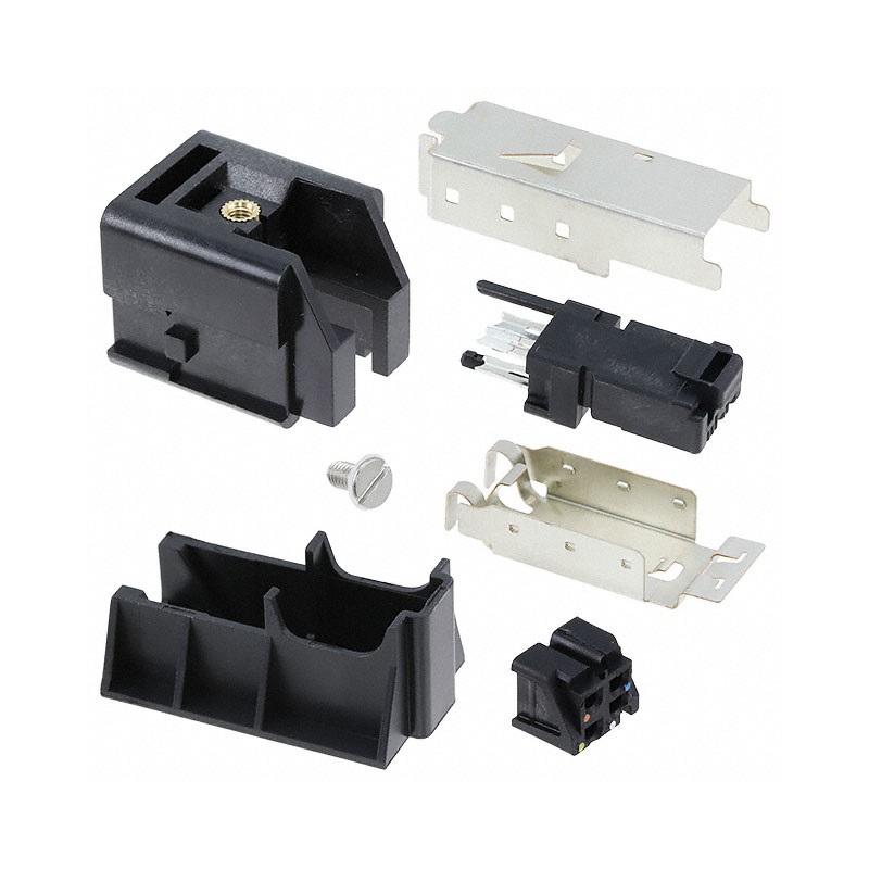 1 pcs : 09451001100 - INSERT RJ45 MALE 6P4C IDC