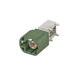 1 pcs : D4S20D-40MA5-E - CONN HSD FAKRA PLUG R/A 100OHM