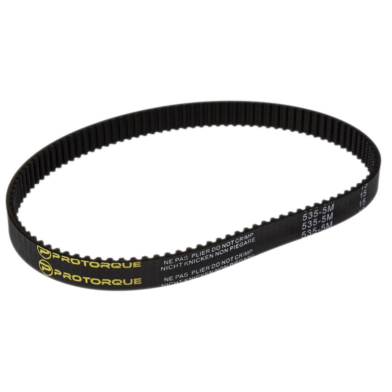 1 pcs - RS PRO Timing Belt, 107 Teeth, 535mm Length, 15mm Width