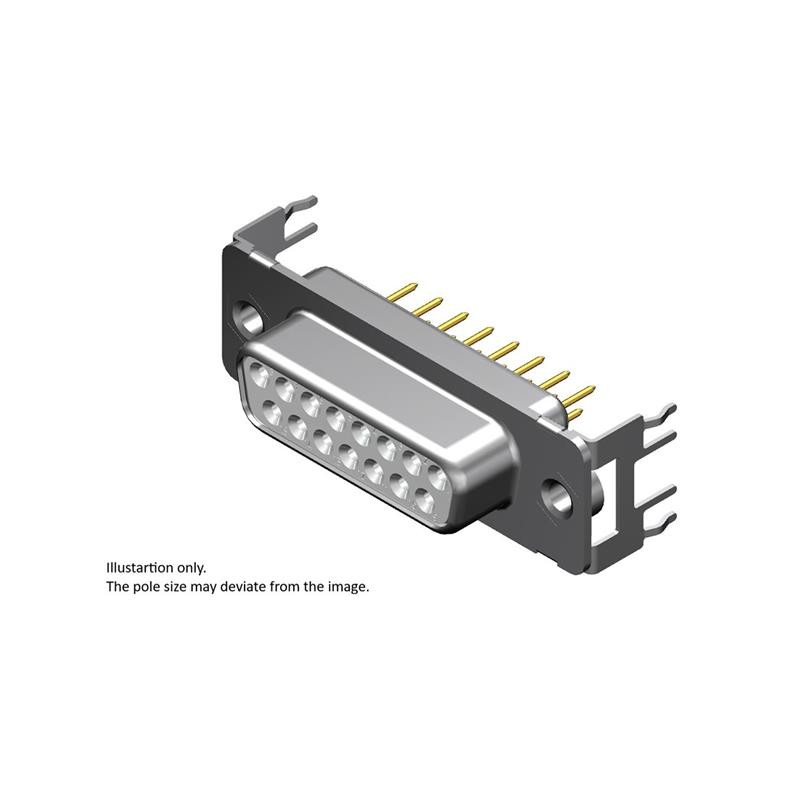 1 pcs : 1731090862 - FCT DSUB STR PC RCPT 09 PN W/LAT