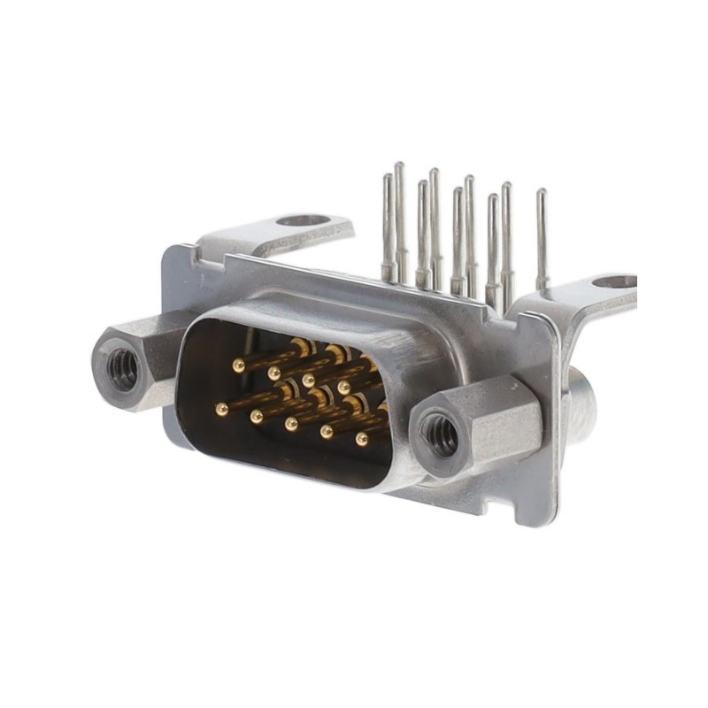 1 pcs : DEMD9PJF225 - CONN D-SUB PLUG 9POS R/A SLDR