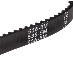 1 pcs - RS PRO Timing Belt, 107 Teeth, 535mm Length, 15mm Width