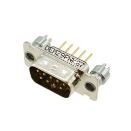 1 pcs : DEMZ-9P-N-K87 - CONN D-SUB PLUG 9P PNL MNT SLDR