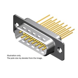 1 pcs : 1731090923 - FCT DSUB WIRE WRAP PLG 25 PN
