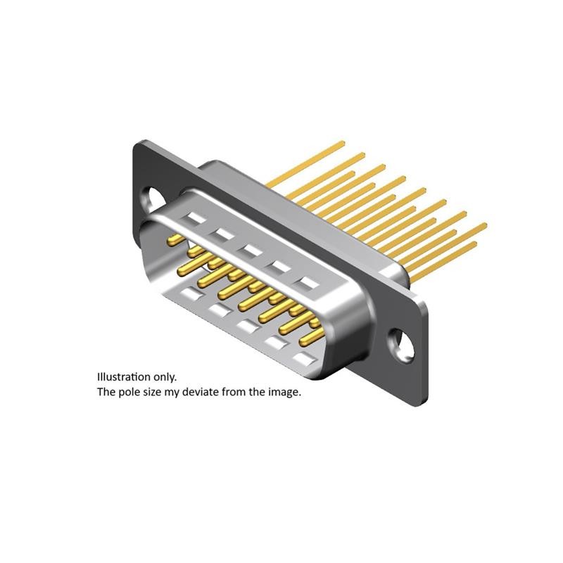 1 pcs : 1731090923 - FCT DSUB WIRE WRAP PLG 25 PN