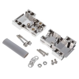 1 pcs : XM2S-0912 - CONN BACKSHELL 9POS 180DEG SHLD