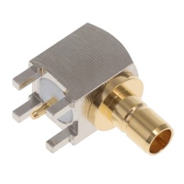 1 pcs : SMB7H-J-P-HN-RA-TH1 - CONN SMB JACK R/A 75 OHM PCB