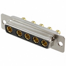1 pcs : 681M5W5203L001 - CONN D-SUB RCPT 5P PNL MNT SLDR