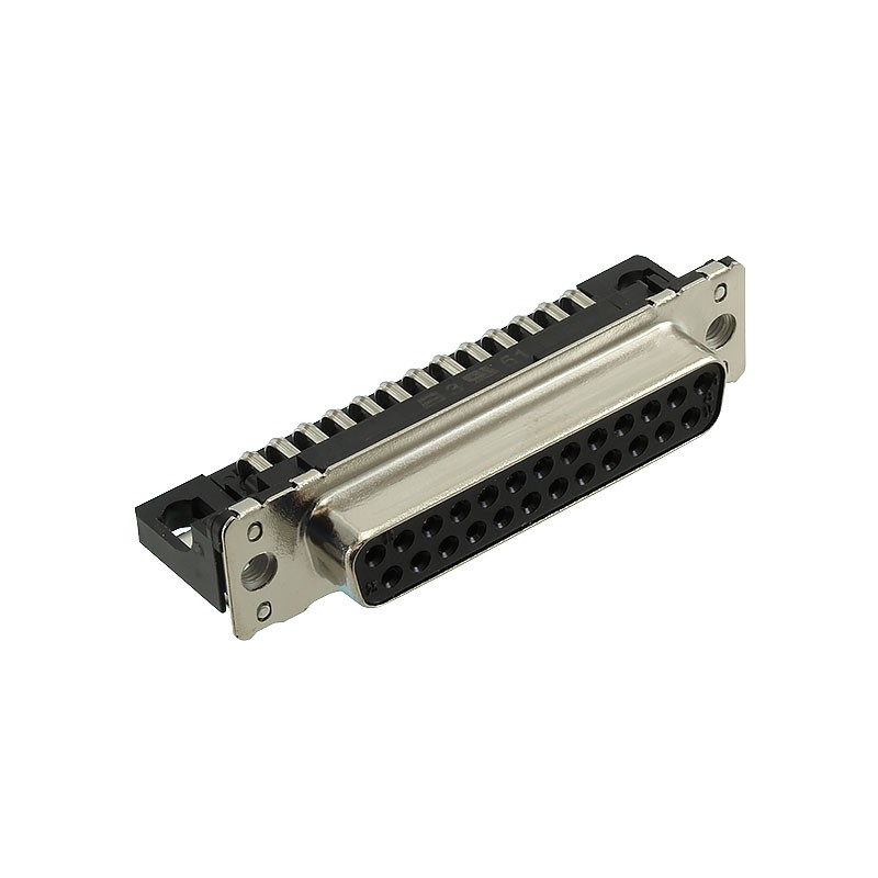 1 pcs : 09663526615 - CONN D-SUB RCPT 25POS R/A SLDR
