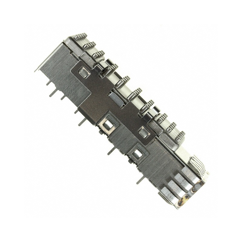 1 pcs : 2007193-1 - CONN SFP+ CAGE SLD R/A
