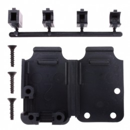 1 pcs : 207470-1 - CONN BACKSHELL 15P 90/180DEG BLK