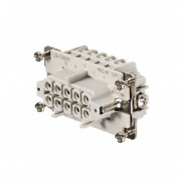 1 pcs : 1204100000 - INSERT FEMALE 10POS+1GND SCREW