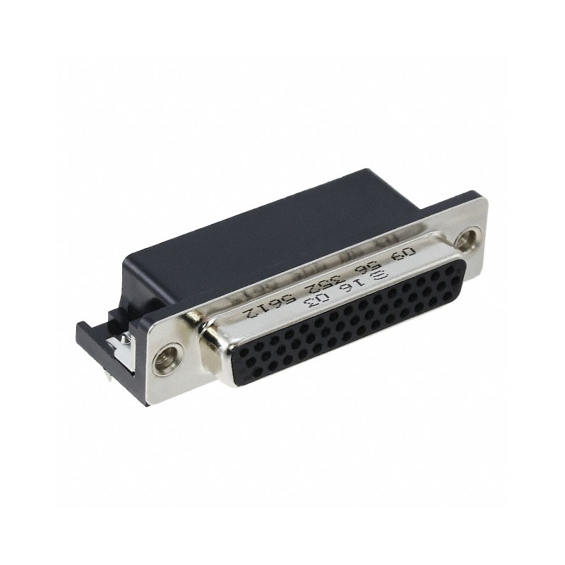 1 pcs : 09563525612 - CONN D-SUB HD RCPT 44P R/A SLDR