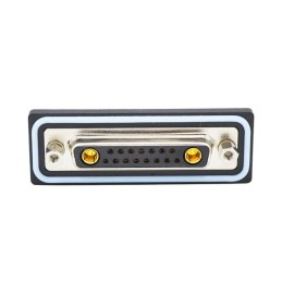 1 pcs : CDFR17W2213L411 - CONN D-SUB RCPT 17POS R/A SLDR