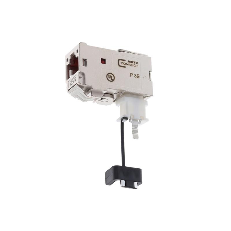 1 pcs : 130B12-25-E - RJ45 CAT 6A MODULE 270 DEG