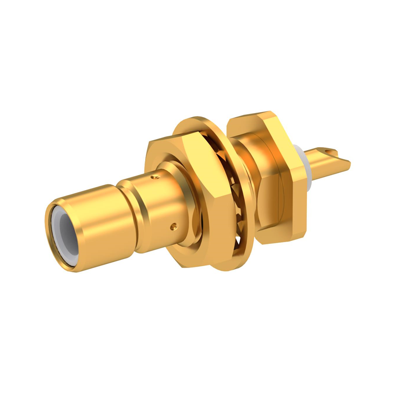 1 pcs : R114554000 - SMB / BULKHEAD JACK RECEPTACLE R