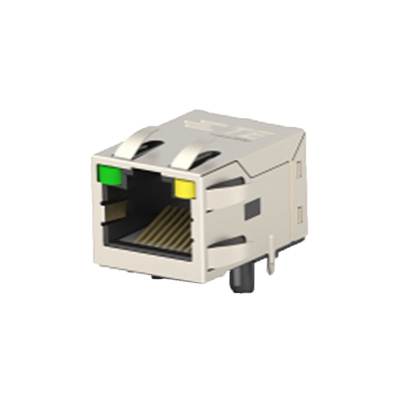 1 pcs : 2337992-3 - CONN JACK 1PORT 100 BASE-T PCB