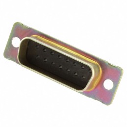 1 pcs : 205164-1 - CONN D-SUB HOUSING PLUG 15POS
