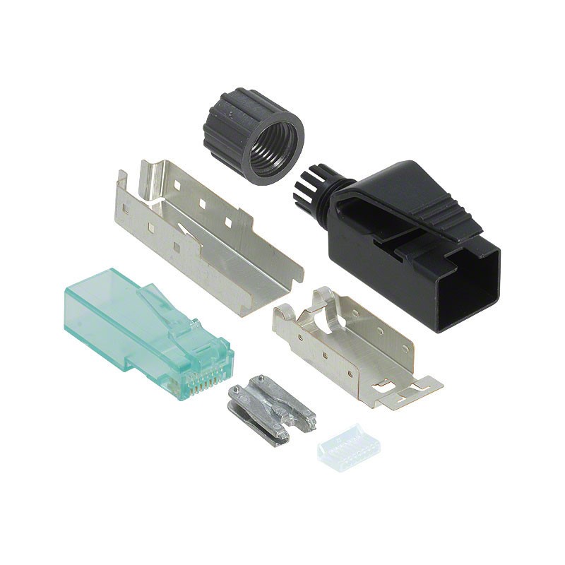 1 pcs : 09451511520 - CONN MOD PLUG 8P8C SHIELDED