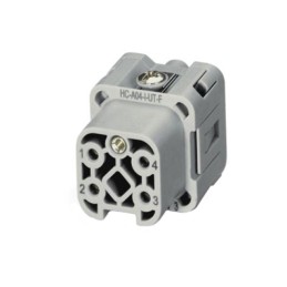 1 pcs : 1585249 - INSERT FMALE 4POS+1GND SCREW