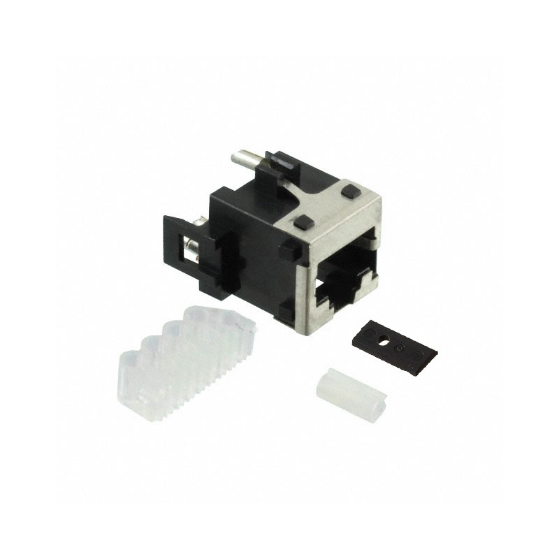 1 pcs : 216811-1 - CONN MOD JACK 8P8C SHIELDED