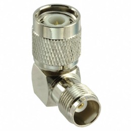 1 pcs : ADP-TNCM-TNCF90 - CONN ADAPT PLUG-JACK TNC 50 OHM