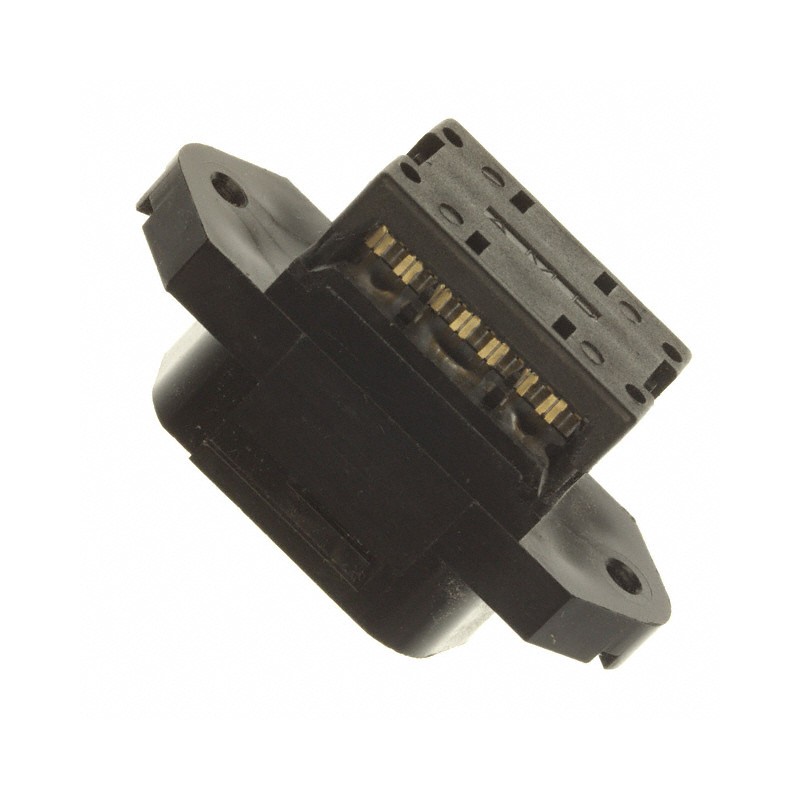 1 pcs : 553596-1 - CONN PLUG 14POS STR IDC