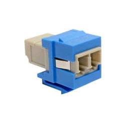 1 pcs : N455-000-BL-KJ - DUPLEX MULTIMODE FIBER COUPLER,