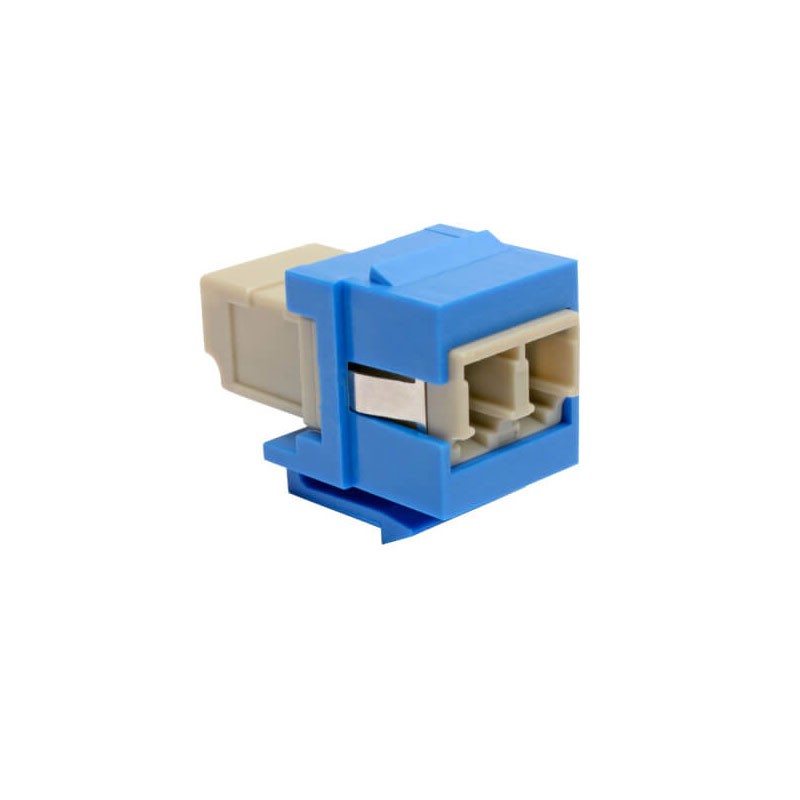 1 pcs : N455-000-BL-KJ - DUPLEX MULTIMODE FIBER COUPLER,