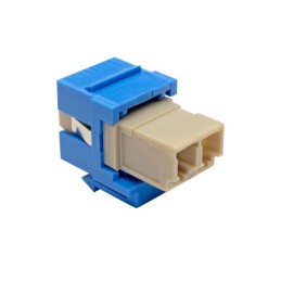 1 pcs : N455-000-BL-KJ - DUPLEX MULTIMODE FIBER COUPLER,