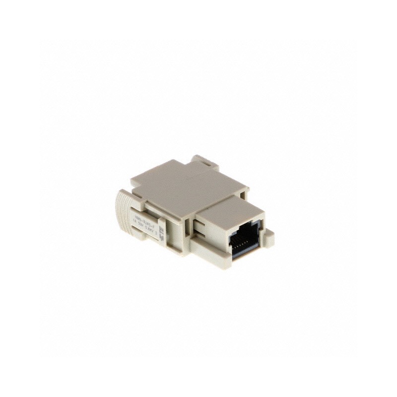 1 pcs : T2113000201-000 - MOD RJ45 FEMALE 8POS HMN-RJ45-F