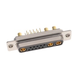 1 pcs : 681M13W3203L011 - CONN D-SUB RCPT 13P PNL MNT SLDR